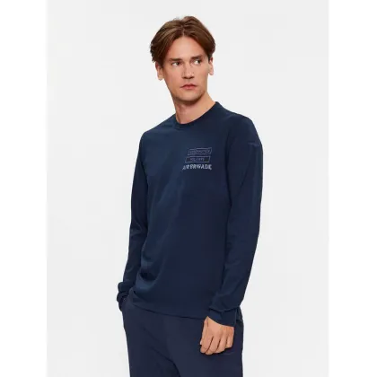 Zdjęcie Aeronautica Militare Longsleeve 232TS2127J584 Granatowy Regular Fit