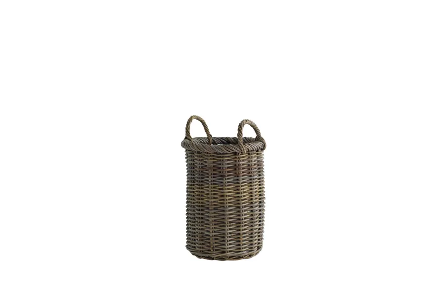 obrazek 1 Mały rattanowy kosz Decor do ogrodu i na taras