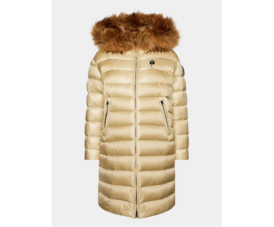 obrazek 1 Blauer Kurtka zimowa 23WBLDK03094 Beżowy Regular Fit