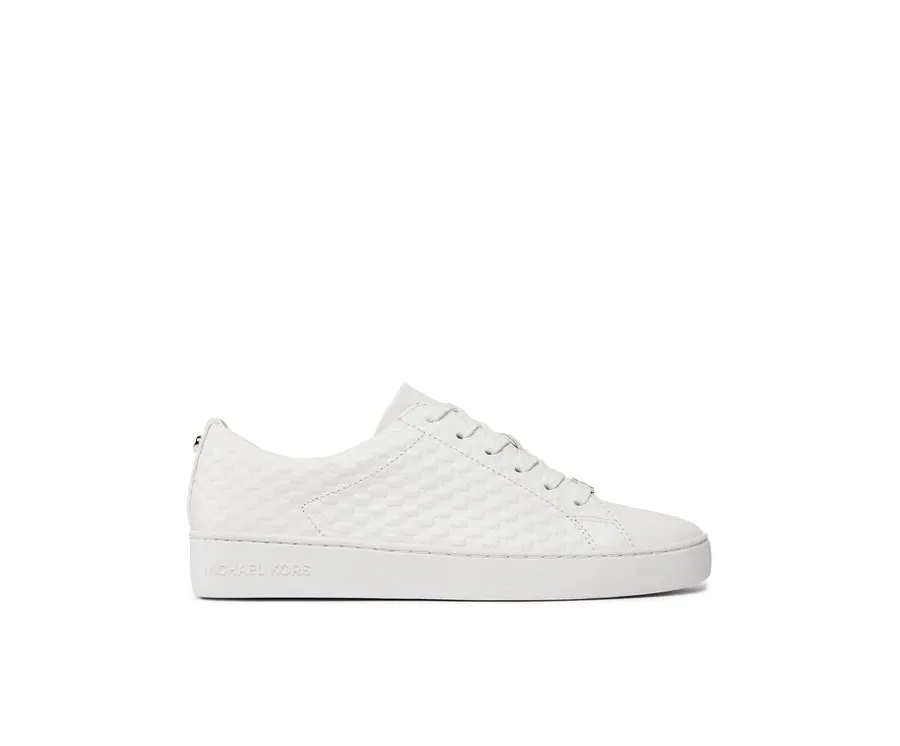 obrazek 1 MICHAEL Michael Kors Sneakersy Keaton Lace Up 43R4KTFS1L Biały