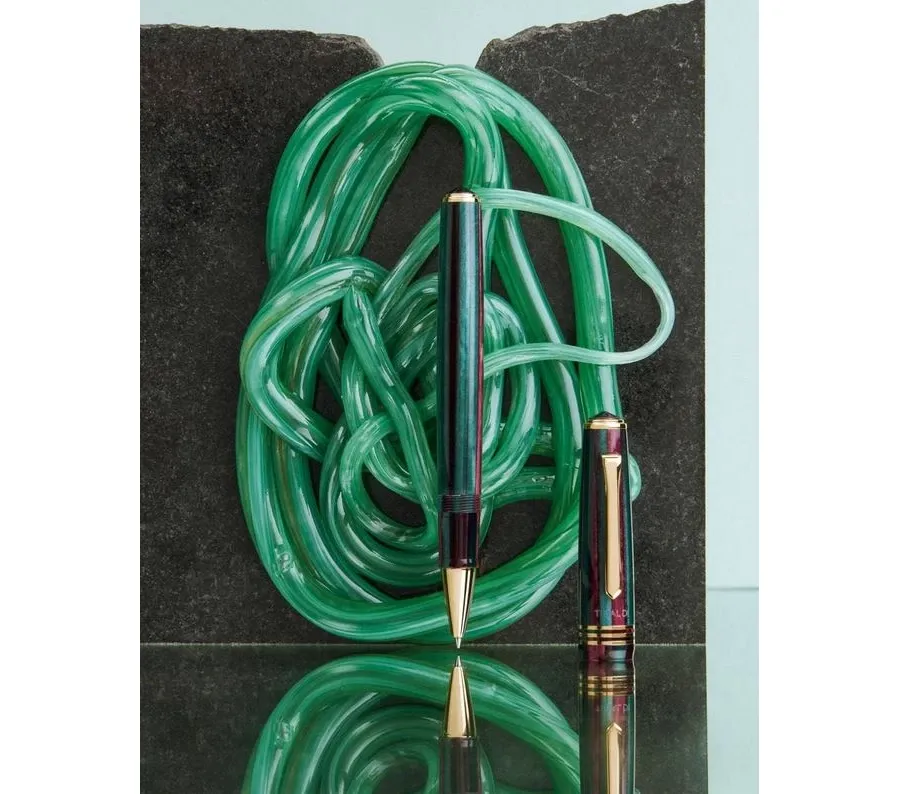 obrazek 3 Pióro kulkowe Tibaldi N60 Zazou Green, 18ct gold na prezent