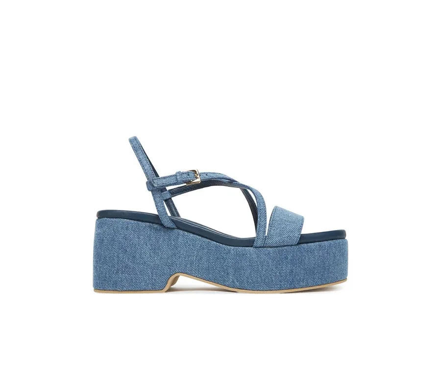 obrazek 1 Pollini Sandały SA16318I0MTQ0707 Niebieski