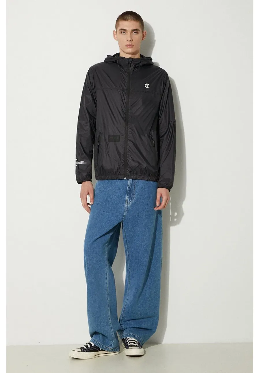 obrazek 1 AAPE kurtka męska kolor czarny przejściowa AAPLJM7637XXM