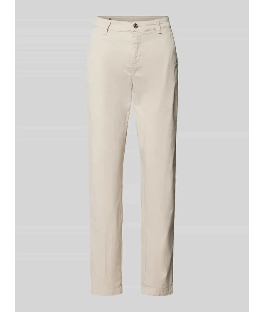 obrazek 1 Chinosy o skróconym kroju slim fit model ‘TURN UP’