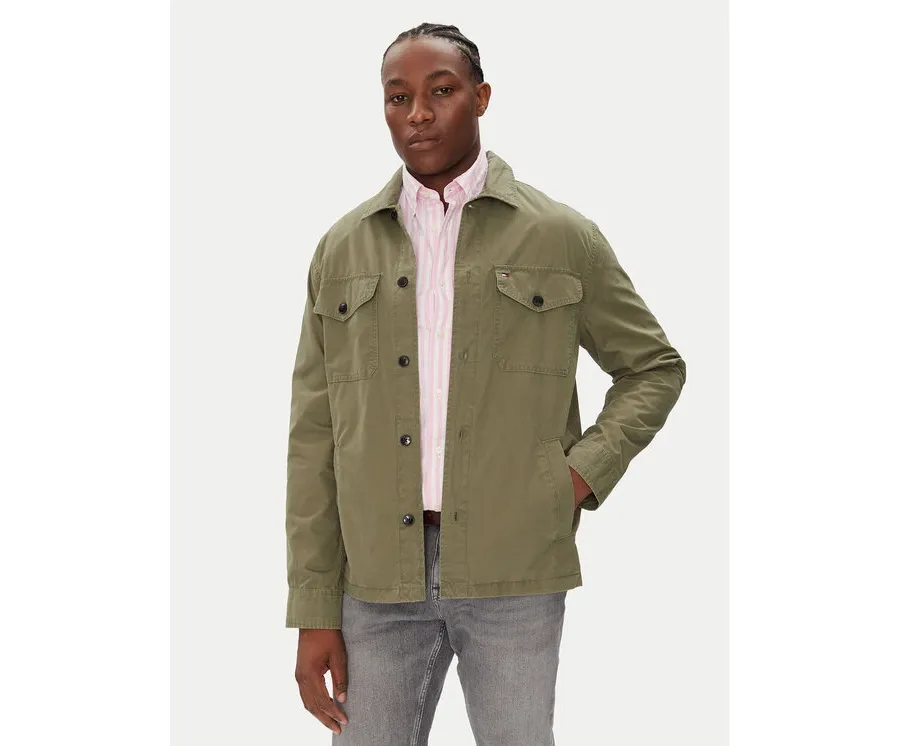 obrazek 1 Tommy Hilfiger Kurtka przejściowa MW0MW39634 Zielony Regular Fit