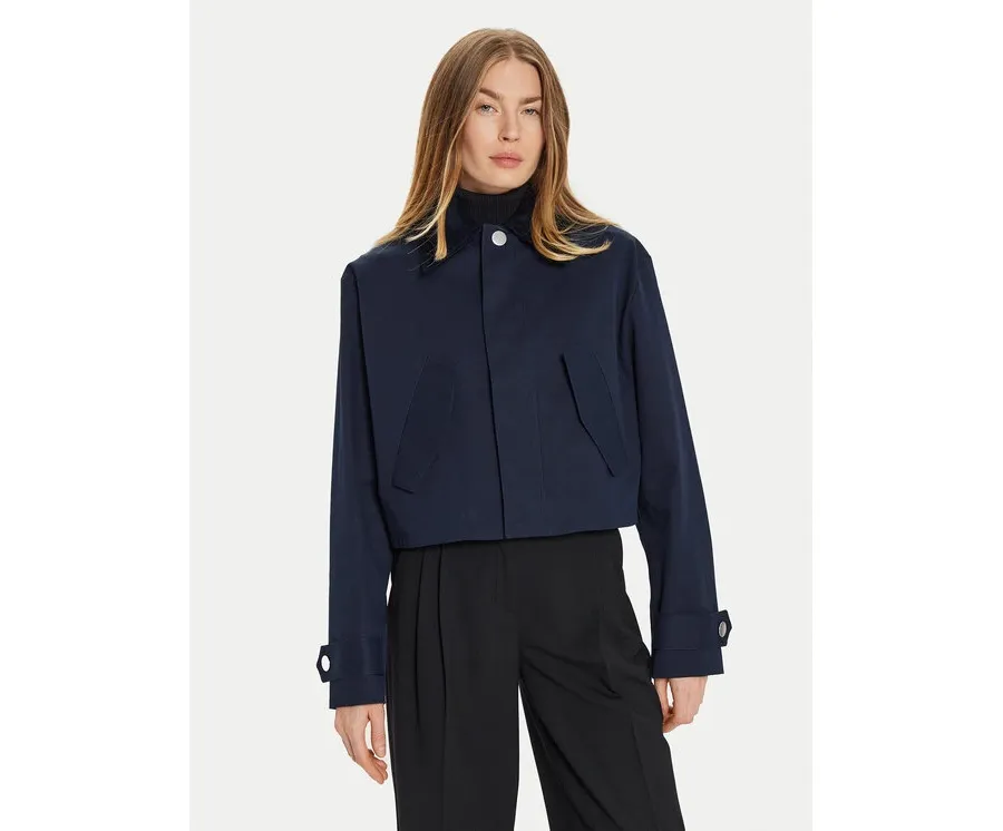 obrazek 1 AMI PARIS Kurtka przejściowa FJK069.CO0081 Granatowy Regular Fit