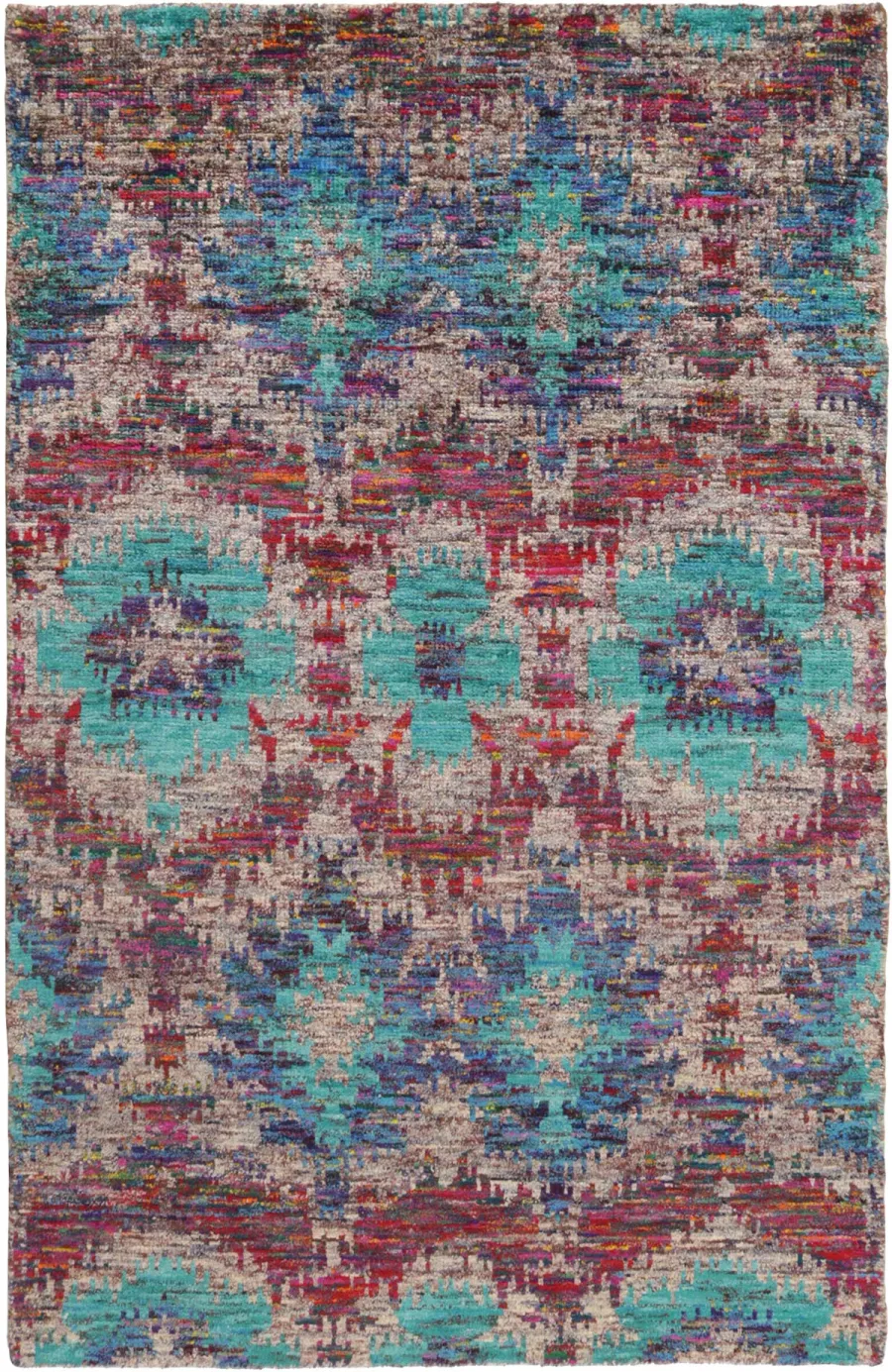 picture 1 Beautiful silk rug - SARI SILK TX3420