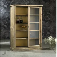 Zdjęcie Sosnowa gablotka z przesuwanymi drzwiami - Guarnieri