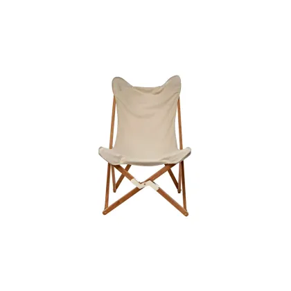 Zdjęcie Oryginalne składane krzesło ogrodowe z drewna tekowego