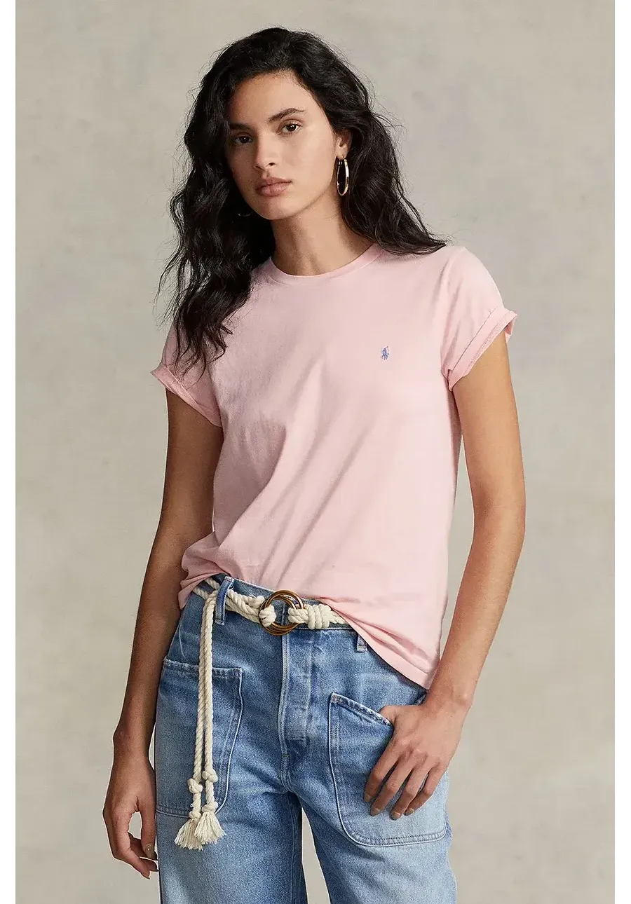 obrazek 1 Polo Ralph Lauren t-shirt bawełniany kolor różowy 211898698