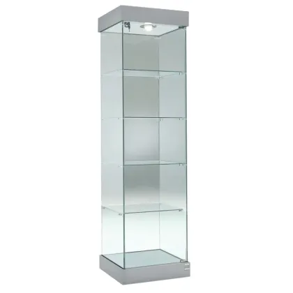 Picture Exclusive display cabinet – post with halogen lighting