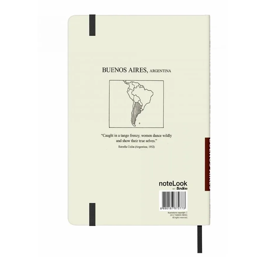 obrazek 4 Prezentowy notes w linie Takeda Buenos Aires