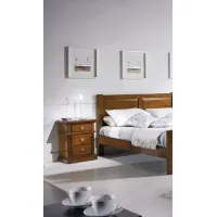 Picture Italian bedside table with 3 drawers - Zanini