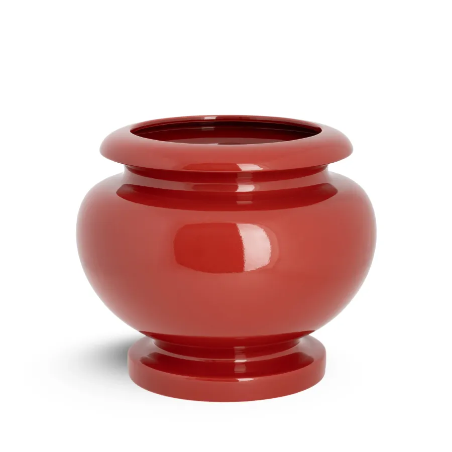 obrazek 2 Donica z glazurowanej ceramiki H.31xL.37xD.Int.23 cm