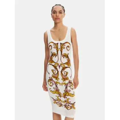 Zdjęcie Versace Jeans Couture Sukienka codzienna 78HAO9P6 Biały Slim Fit