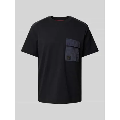 Zdjęcie T-shirt z naszywką z logo model ‘Dabieno’