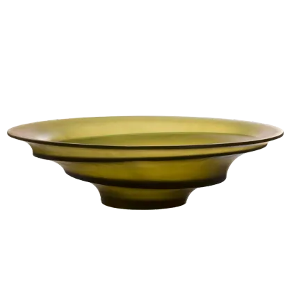 Zdjęcie Wyjątkowa oliwkowo-zielona patera według Christiana Ghiona