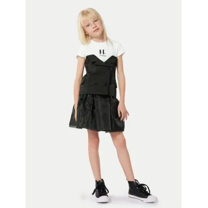 Zdjęcie Karl Lagerfeld Kids Sukienka codzienna Z30086 D Czarny Regular Fit
