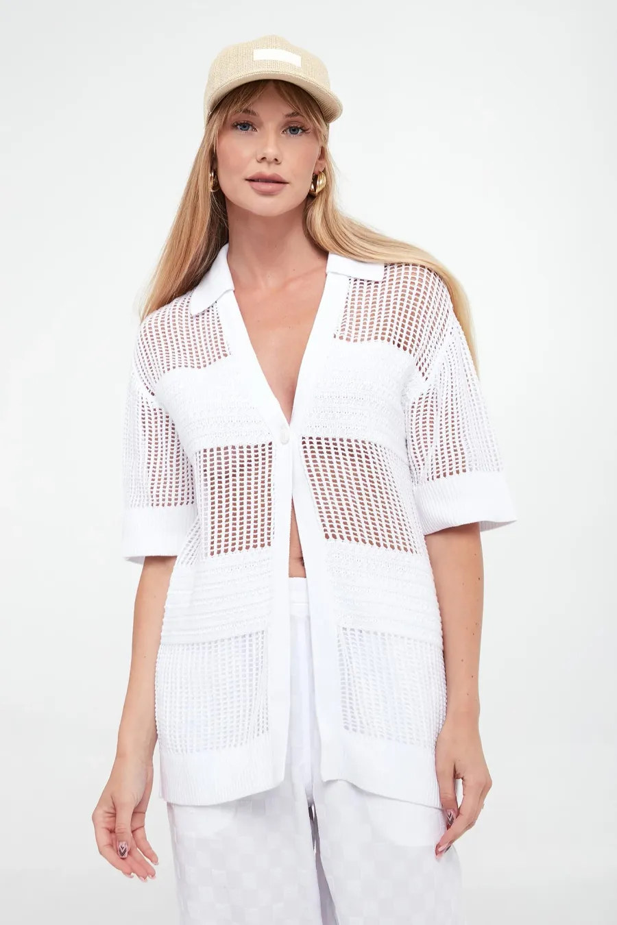 obrazek 1 Kardigan damski dziergany ARMANI EXCHANGE Armani Exchange