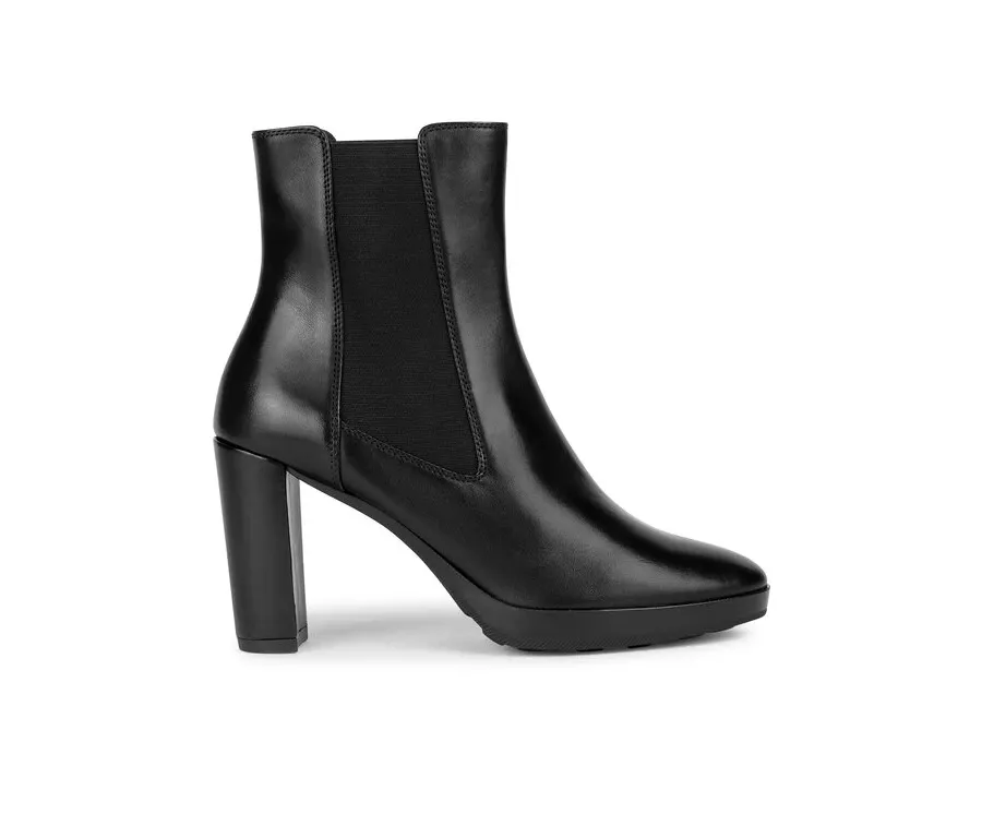 obrazek 1 Geox Botki D Walk Pleasure 85 D35TFC 00043 C9999 Czarny