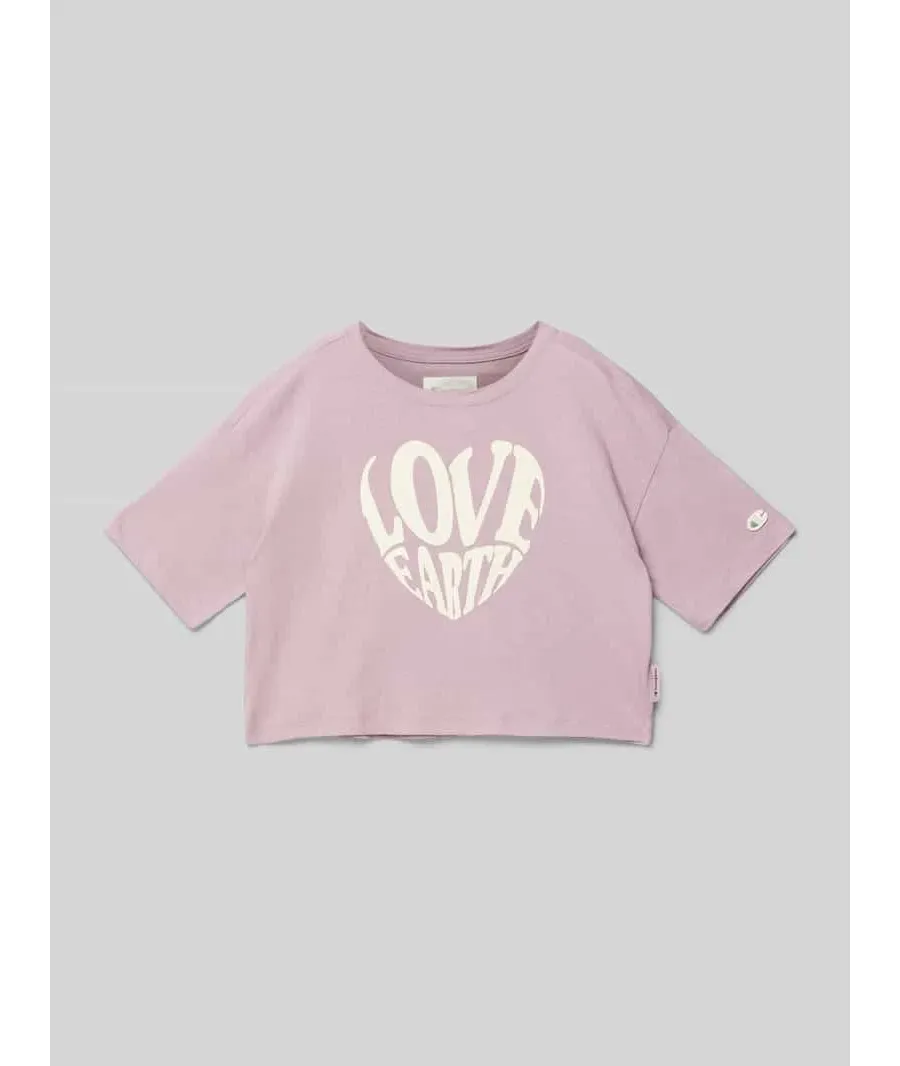 obrazek 1 T-shirt krótki z nadrukiem z motywem