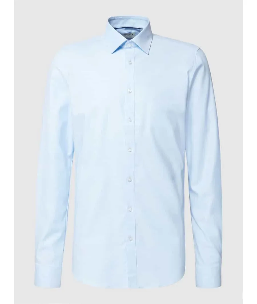 obrazek 1 Koszula biznesowa o kroju slim fit z twillu z bardzo długim rękawem