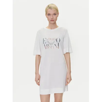 Zdjęcie Emporio Armani Sukienka codzienna EW000618 AF12187 U1131 Biały Loose Fit