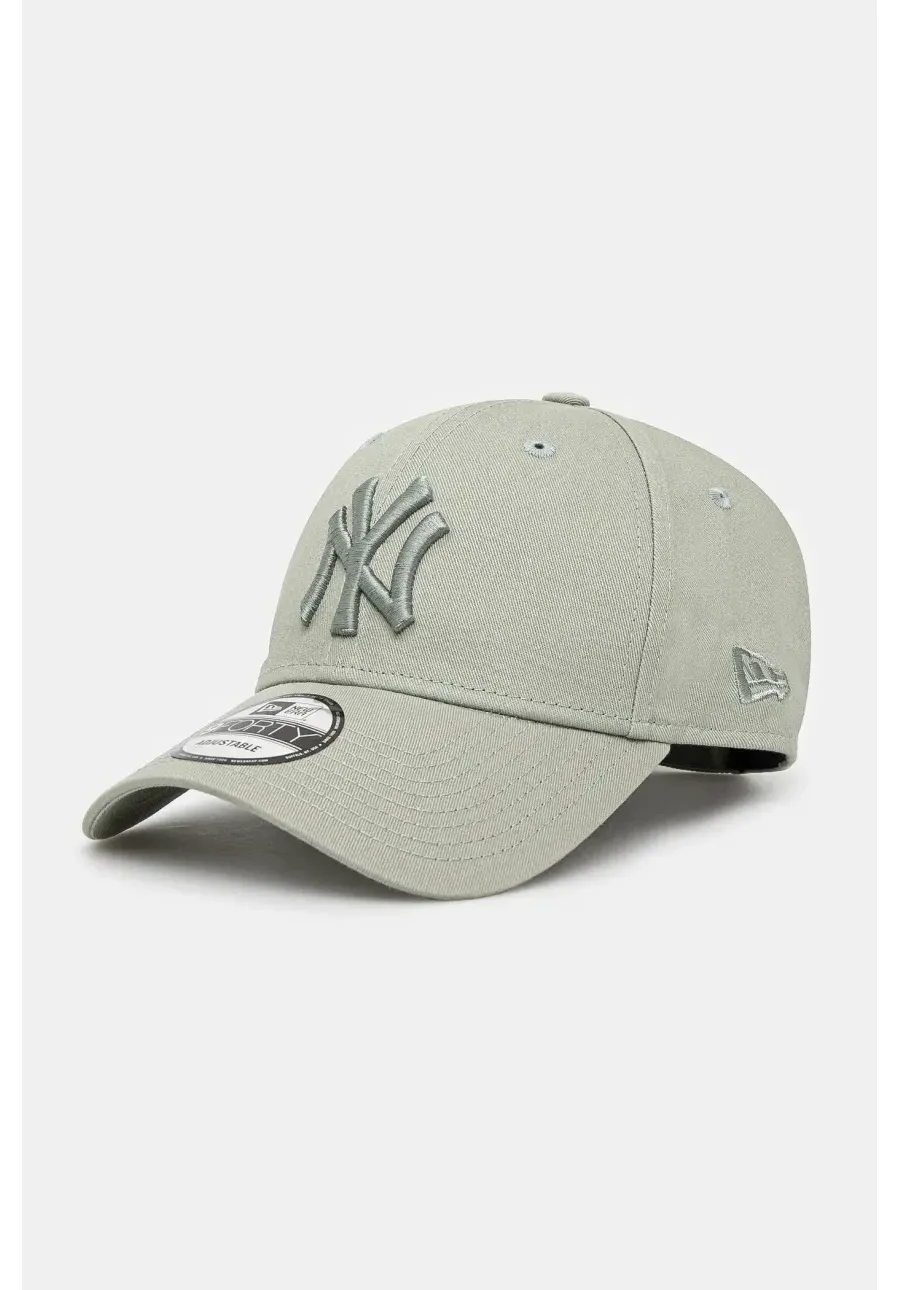obrazek 1 New Era czapka z daszkiem bawełniana kolor zielony gładka 60595160