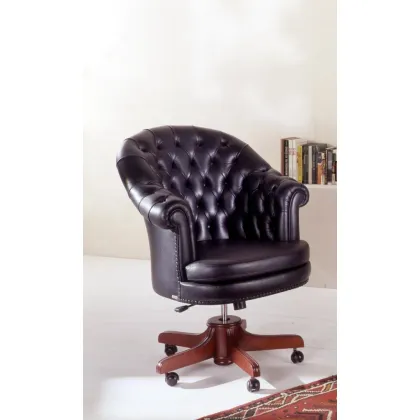 Picture Leather swivel chair