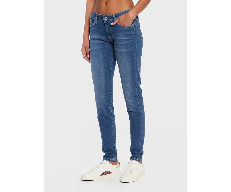 obrazek 1 Pepe Jeans Jeansy Soho PL204174 Niebieski Skinny Fit