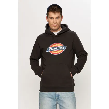 Zdjęcie Dickies Bluza męska kolor czarny z kapturem z nadrukiem DK0A4XCBBLK-BLACK