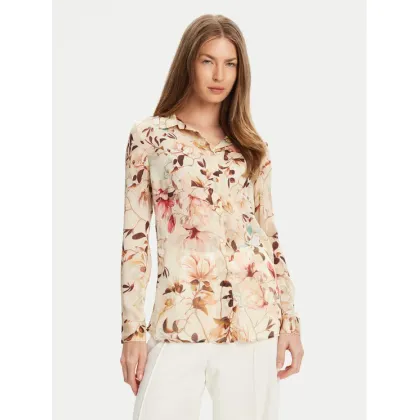 Zdjęcie Guess Koszula W5YH0X WDW82 Beżowy Regular Fit