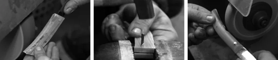 obrazek 3 Markowy nóż z uchwytem z kości - prestiż firmy Berti Knives