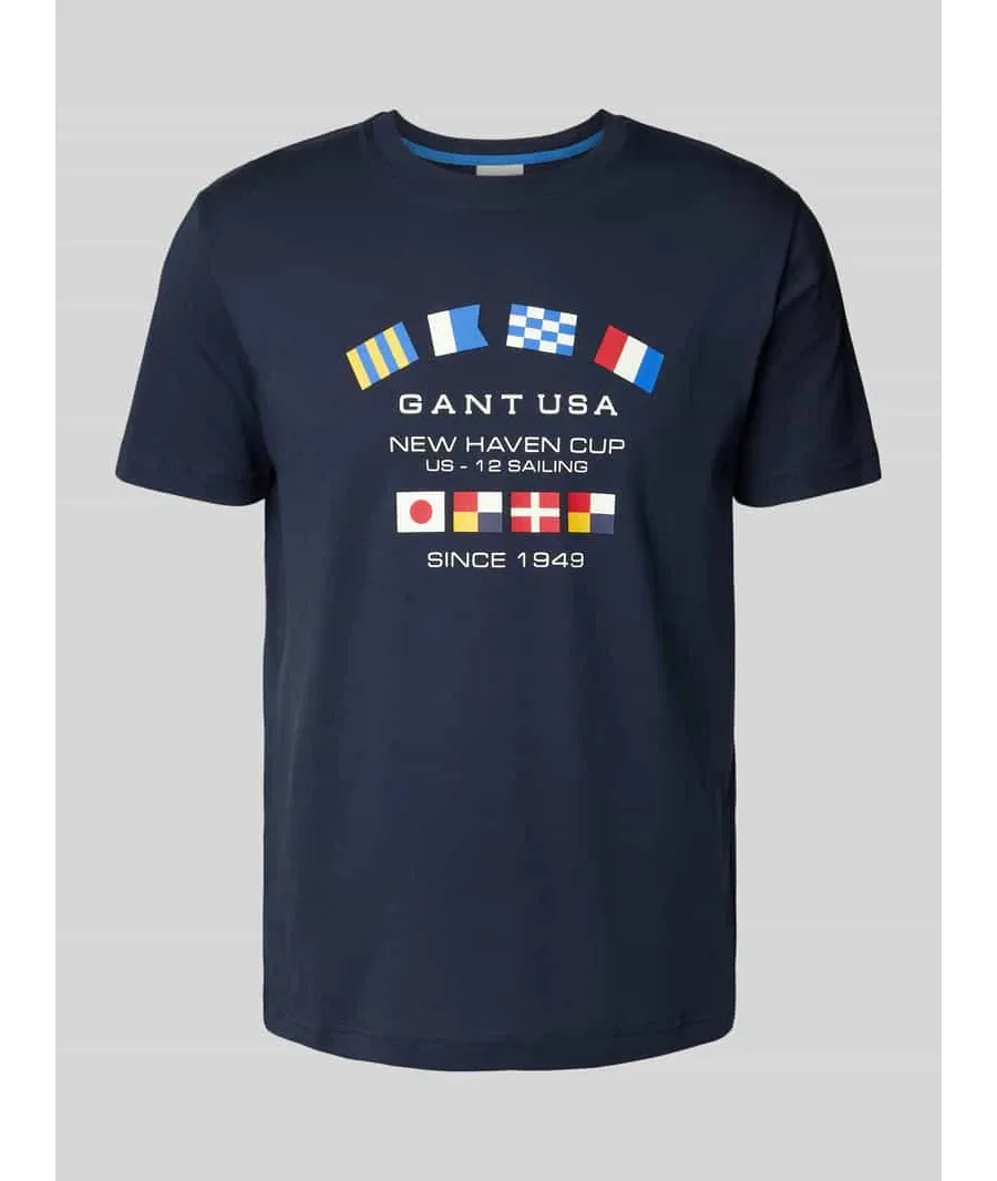 obrazek 1 T-shirt z detalami z logo