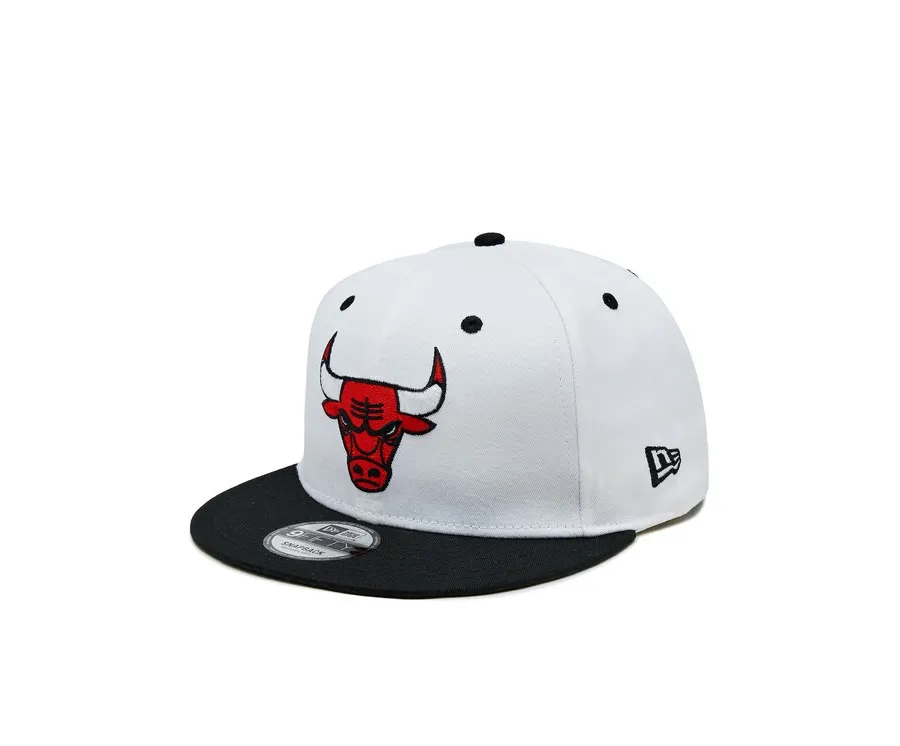 obrazek 1 New Era Czapka z daszkiem White Crown Patch 950 Bulls 60364270 Biały