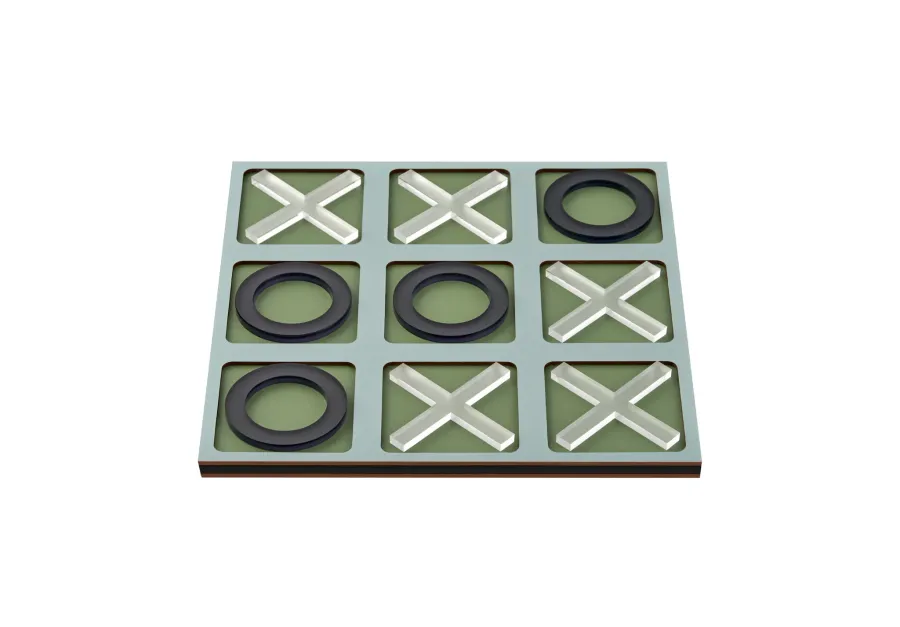 obrazek 2 Wyjątkowa gra w kółko i krzyżyk z planszą w kolorze jasnego pastelowego błękitu