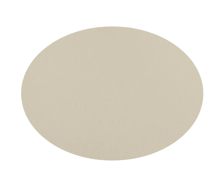 obrazek 3 Owalna skórzana podkładka na stół 47,5x35 cm