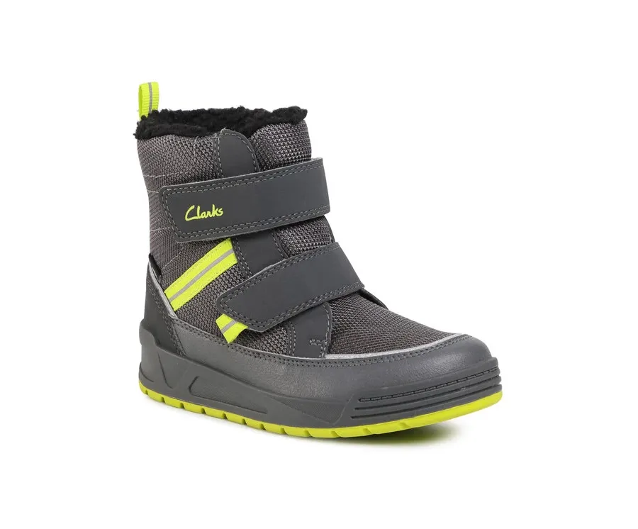 obrazek 1 Clarks Śniegowce Jumper Jump K 261535787 Szary