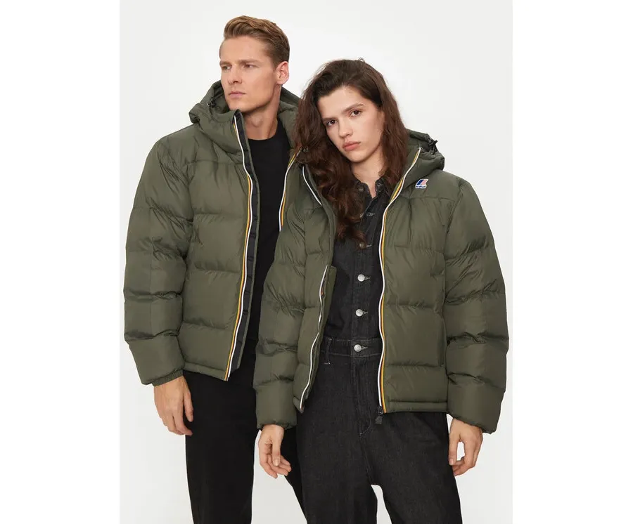 obrazek 1 K-Way Kurtka zimowa Le Vrai 3.0 Claude K3126WW Zielony Regular Fit