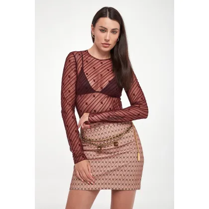 Zdjęcie Body tiulowe ELISABETTA FRANCHI Elisabetta Franchi