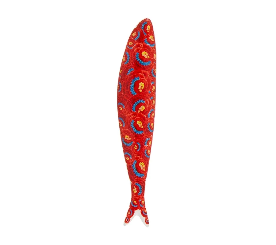 obrazek 1 Niebywałe 6 sardynek ceramicznych do ozdoby domu - Bordallo Pinheiro