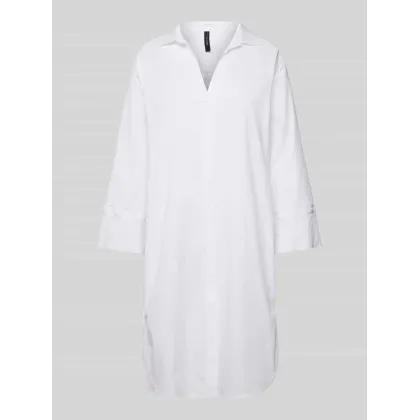 Zdjęcie Sukienka koszulowa o długości do kolan z wykładanym kołnierzem