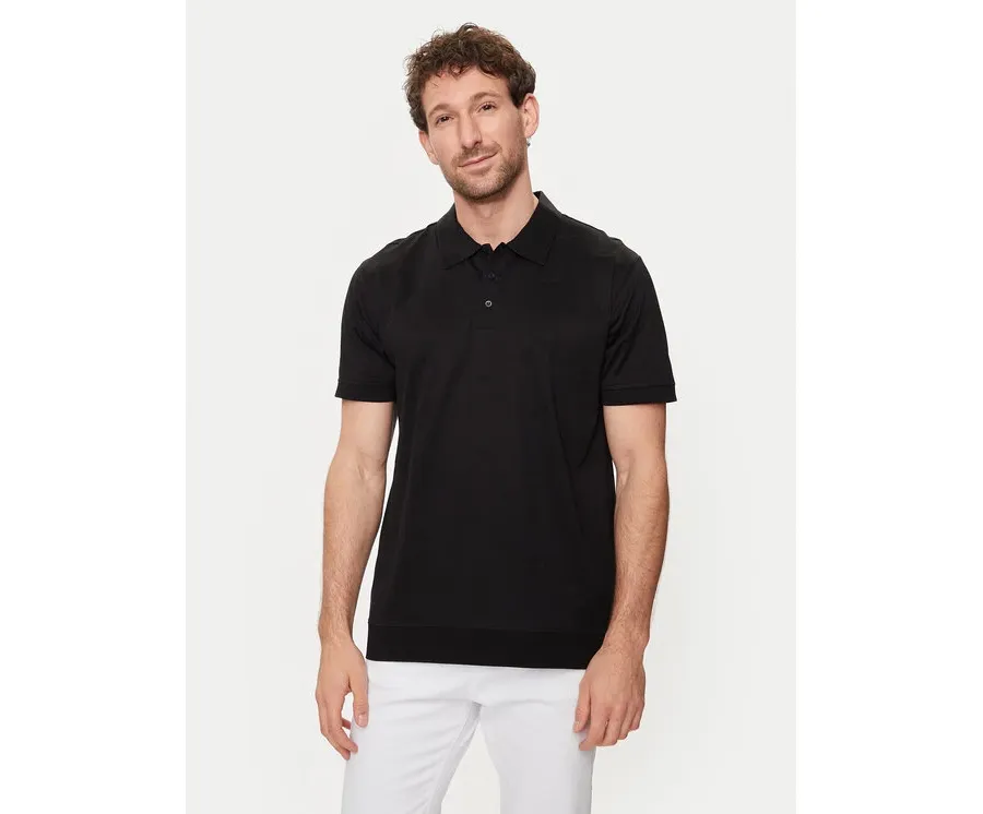 obrazek 1 KARL LAGERFELD Polo 745007 542201 Czarny Regular Fit