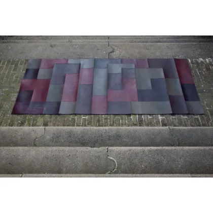 Zdjęcie Luksusowy włoski ciemny dywan 160×240 cm