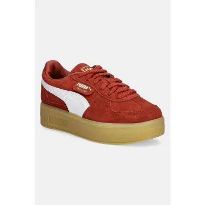 Zdjęcie Puma sneakersy zamszowe Palermo Elevata Wns kolor pomarańczowy 399348
