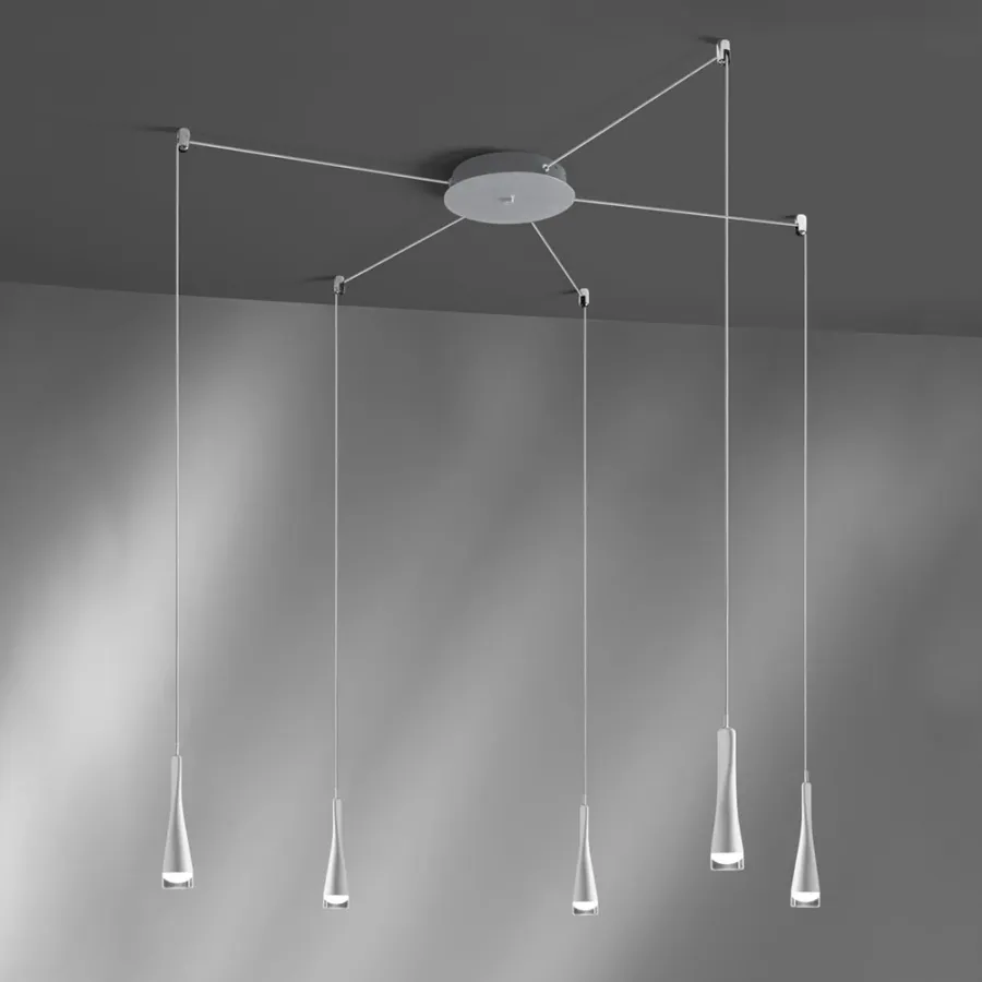 obrazek 1 Nowoczesna lampa wisząca Twist 5