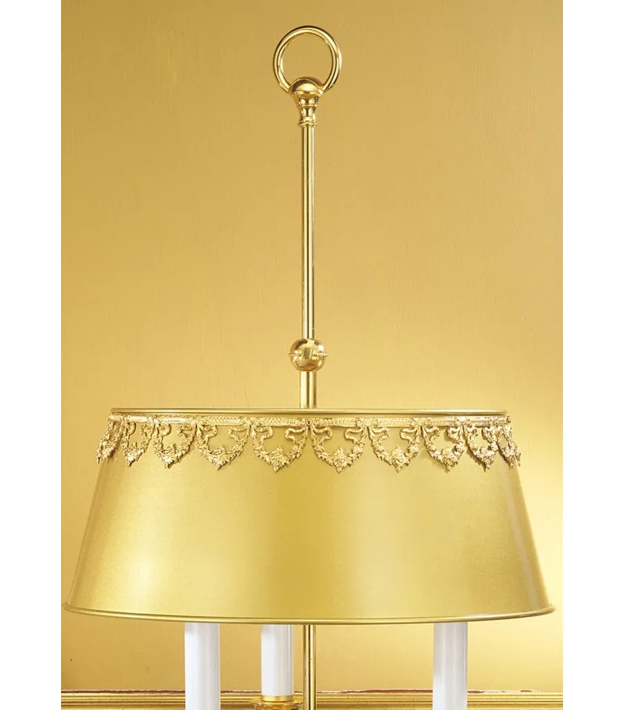 obrazek 3 Lampa stołowa ze złotego mosiądzu
