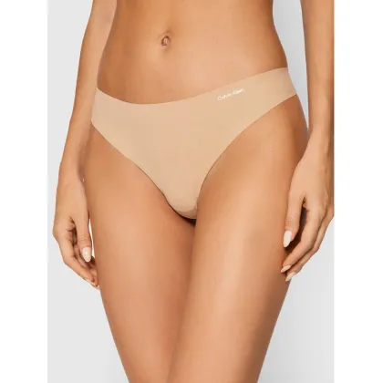 Zdjęcie Calvin Klein Underwear Stringi 0000D3428E Beżowy
