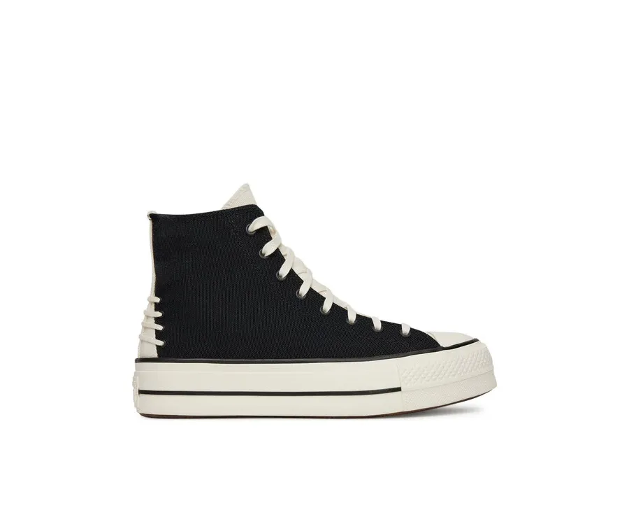 obrazek 1 Converse Trampki Chuck Taylor All Star Lift Platform Crafted Laces A12552C Czarny