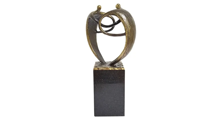 obrazek 2 Oryginalna statuetka z brązu